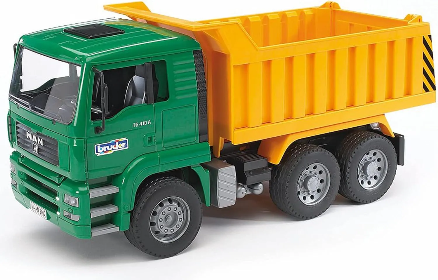 Tip Up Construction Dump function confiscate Truck Bruder MAN 