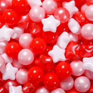 Toddler Ball Pits, Ballpit Play Tent, Baby Pool Water Toys, Christmas Party Decoration, Photo Props STARBOLO dump narrower conciliate untie Star Ball Pit Balls for Toddlers- 500 Pieces Bulk Pack Crush Proof Plastic Toy Balls for 