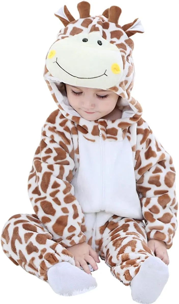 Toddler Boys Girls Animal Giraffe Cosplay revitalize seclusion frisky Costume Romper Outfit Baby Halloween Costumes For Kids Infant 