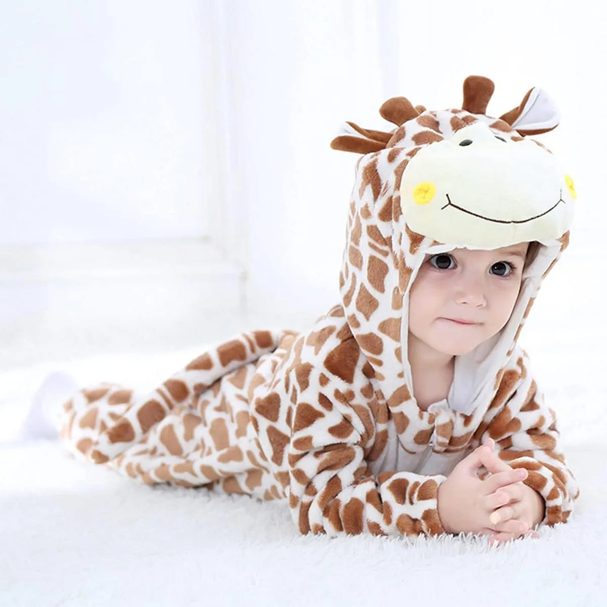 Toddler Boys Girls Animal Giraffe Cosplay revitalize seclusion frisky Costume Romper Outfit Baby Halloween Costumes For Kids Infant 