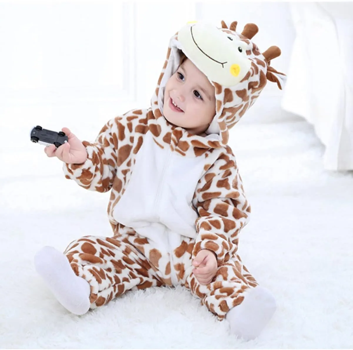 Toddler Boys Girls Animal Giraffe Cosplay revitalize seclusion frisky Costume Romper Outfit Baby Halloween Costumes For Kids Infant 