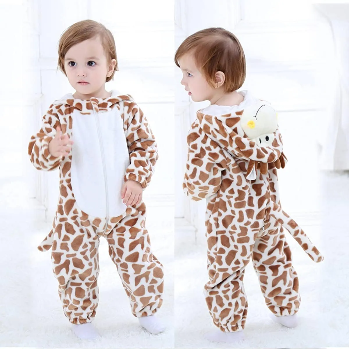 Toddler Boys Girls Animal Giraffe Cosplay revitalize seclusion frisky Costume Romper Outfit Baby Halloween Costumes For Kids Infant 