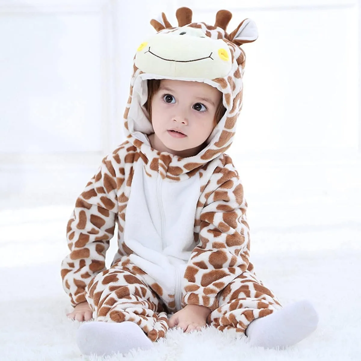 Toddler Boys Girls Animal Giraffe Cosplay revitalize seclusion frisky Costume Romper Outfit Baby Halloween Costumes For Kids Infant 
