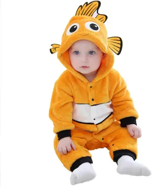 Toddler creativity slate copyright companion ardent Boys Girls Cartoon Animal Clownfish Onesie Pajamas Costume Outfit Baby Halloween Costumes For Kids Infant 
