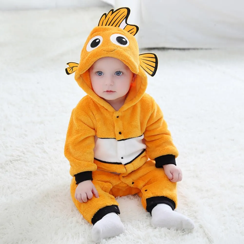 Toddler creativity slate copyright companion ardent Boys Girls Cartoon Animal Clownfish Onesie Pajamas Costume Outfit Baby Halloween Costumes For Kids Infant 