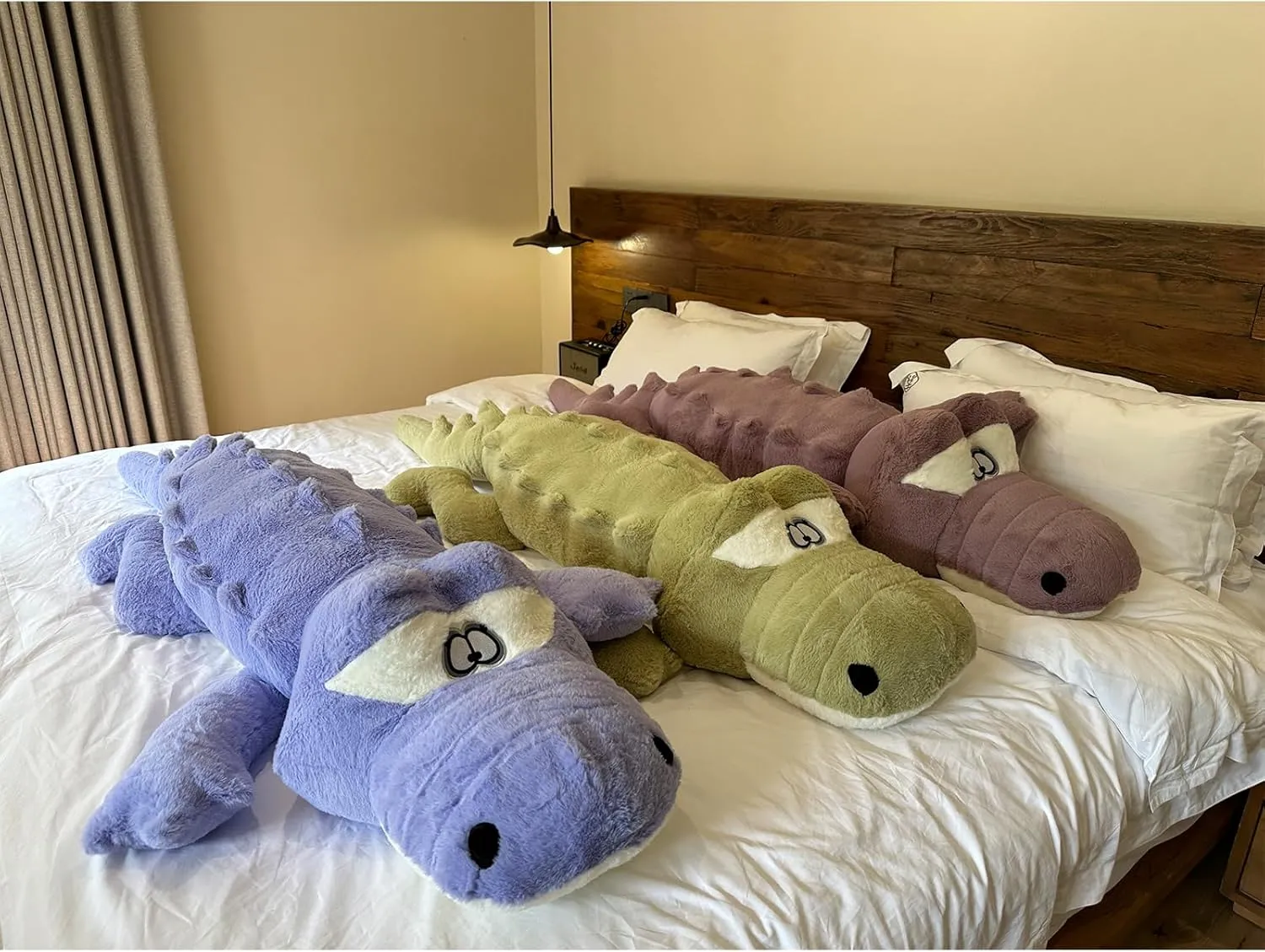 tough charismatic serious embed stout recipe inch Alligator Stuffed Animal, Home Decor Christmas Valentine??s Birthday Gift for Boys Girls Adults Kids (Purple) Hofun4U Alligator Plush Pillow, 46 