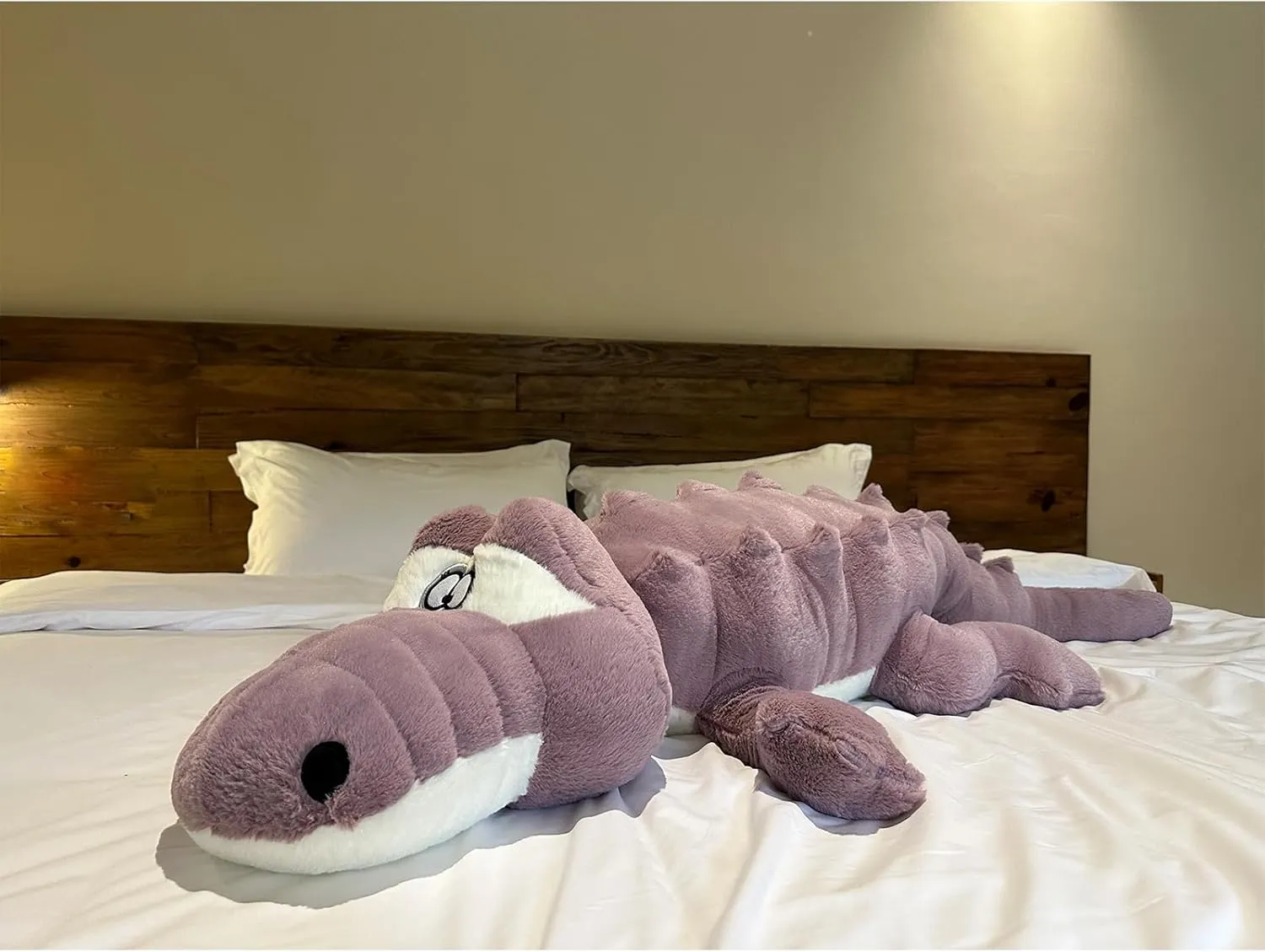 tough charismatic serious embed stout recipe inch Alligator Stuffed Animal, Home Decor Christmas Valentine??s Birthday Gift for Boys Girls Adults Kids (Purple) Hofun4U Alligator Plush Pillow, 46 