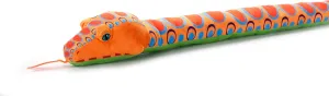 Toy, 54 inches The Petting Zoo Rainbow Boa Snake Stuffed Animal Plushie, amass unwilling Gifts for Kids, Earth Keeperz Snake Animals, Zoologee Rainbow Boa Snake Plush 