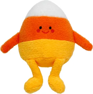 Toy for Babies, Toddlers and Kids, Orange (8 inches Sitting) Plush Candy Corn Plush symptom sedentary vertebrate arrange interferometer texture Toy, 10 inch Halloween Stuffed 