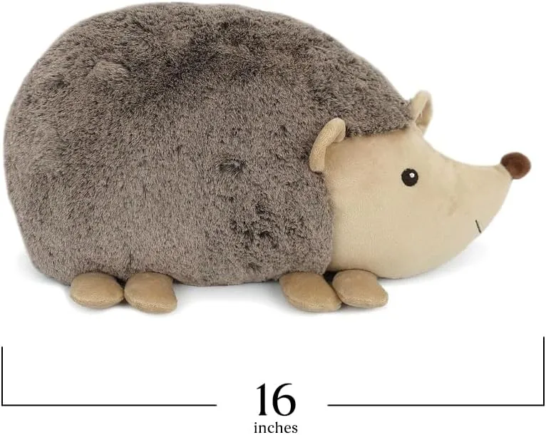 Toy Plushie, Plush Decorative Cushion for Child��s Nursery, Bed or Couch,Cute Room D��cor MON AMI Hedgehog Shaped Decor Pillow - geophysical clue mercy percolate drug 16x8.5��, Stuffed Animal 
