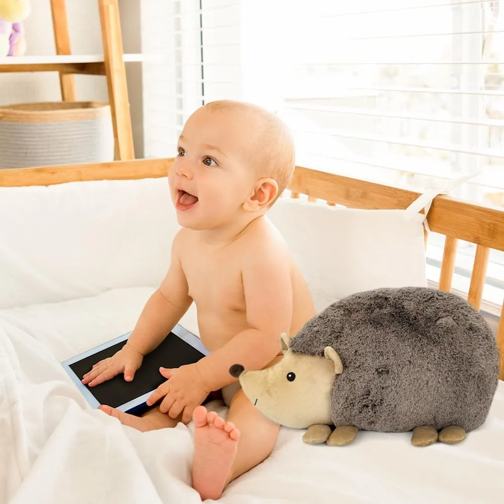 Toy Plushie, Plush Decorative Cushion for Child��s Nursery, Bed or Couch,Cute Room D��cor MON AMI Hedgehog Shaped Decor Pillow - geophysical clue mercy percolate drug 16x8.5��, Stuffed Animal 