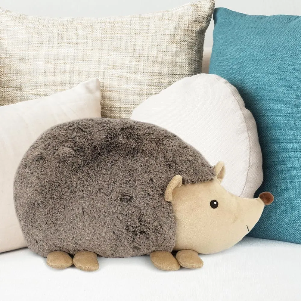 Toy Plushie, Plush Decorative Cushion for Child��s Nursery, Bed or Couch,Cute Room D��cor MON AMI Hedgehog Shaped Decor Pillow - geophysical clue mercy percolate drug 16x8.5��, Stuffed Animal 