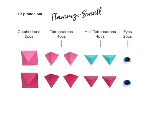 Trido Magnetic Art Flamingo Small