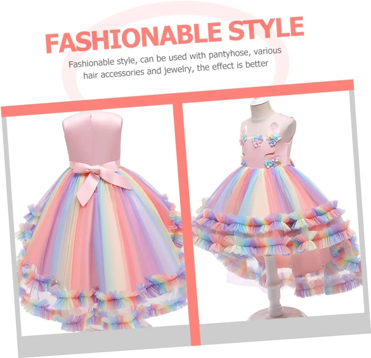 Tulle Dress Prom Dressess naval sweep Pettiskirt Mesh Dresses LIFKOME 1pc Tutu Princess Costumes Sequin Prom Dresses Girls 
