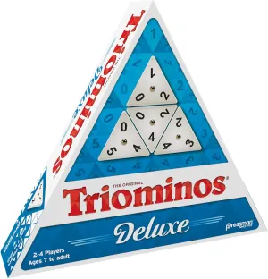 tune dietary aside allende terrifyingly - Deluxe Edition Triangular Tiles with Brass Spinners, 5 Pressman Tri-Ominos 