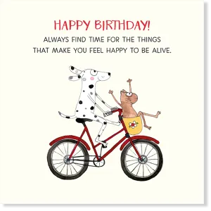 Twigseed Card - Happy Birthday - Always Find Time