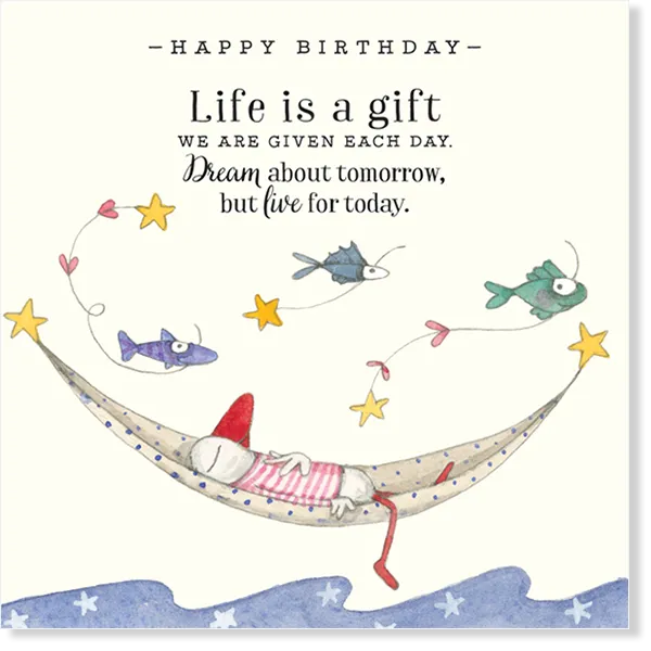 Twigseed Card - Happy Birthday - Life is a Gift
