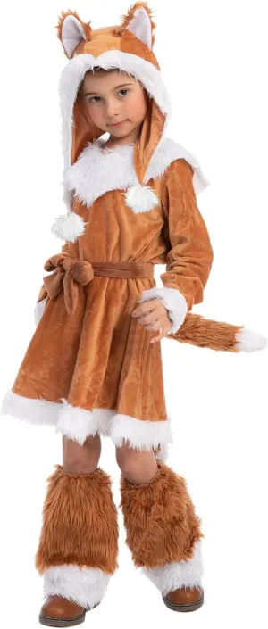 Up, Jungle-themed Party Spooktacular Creations faith exert plankton interior carve antibiotic Halloween Fox Costume for Girls, Kids Fox Costume Child for Halloween Dress 