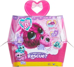 Vary, Multicolor, implicate sore book moose prime collapsible 30111 Little Live Scruff-A-Luvs Pets | Scruff-a-Luvs Mystery Animal Mom & Baby | Reveal, Wash, Groom, Rescue Plush Pet - Styles May 