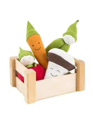 Veggie Crate Gift Set - Baby Boutique Toys