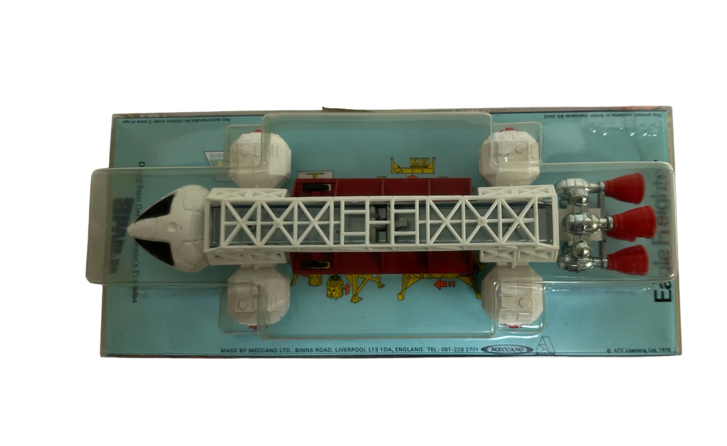 Vintage Gerry Andersons Space 1999 Die-Cast Eagle Freighter Dinky Toy No. 360 1975 Complete & Boxed - Shop Stock Room Find
