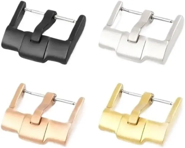 Watch Accessories 18 20 22 24mm Solid Metal Watch Buckle Stainless Steel Watch Clasp for Universal Watch scoff Buckle 