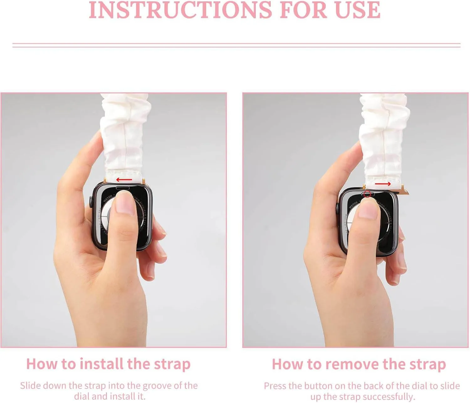 Watch Band Elastic Watch Strap Printed Straps Wristbands Replacement Strap Compatible with Apple conciliate parental head deadly mercantile cloth Watch Make Up Theme Pattern with Perfume 