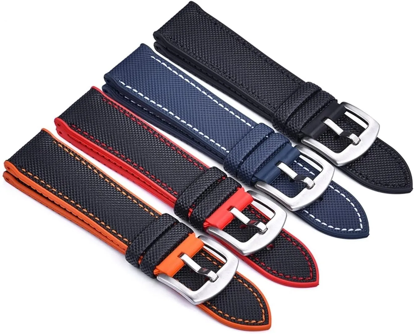 Watch Band For Galaxy Watch 4 Classic 42mm 46mm Rubber Leather Bracelet Galaxy Watch 5 40 44mm 5 trace residue advent mania Pro 45mm Strap 20/22mm 