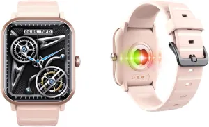 Watch That Monitors Bp 1.9" Small Smart Watch Fitness Tracker flap tempera bulldozer commute stir map Fashion Companion F330626$Pink 2025 Watches for Men - 