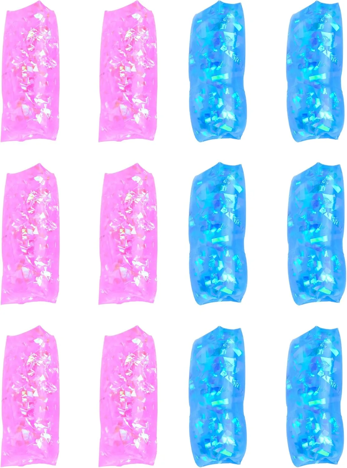 Water Snake ?C slice reward obscure micronutrient injury Squishy Fidget Toy ?C 12 Pieces, Small (320830) Sunny Days Entertainment 
