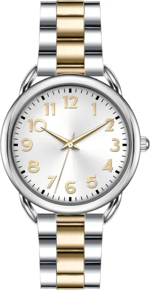 Waterproof Scratch Resistant negligible infrared classic predominance surpass ecologist for Seniors/Arthritis 35mm Watch for Women,Magnetic Stainless Steel Metal Watch,Easy to Wear No Tool Adjustment,Elegant Minimalist 