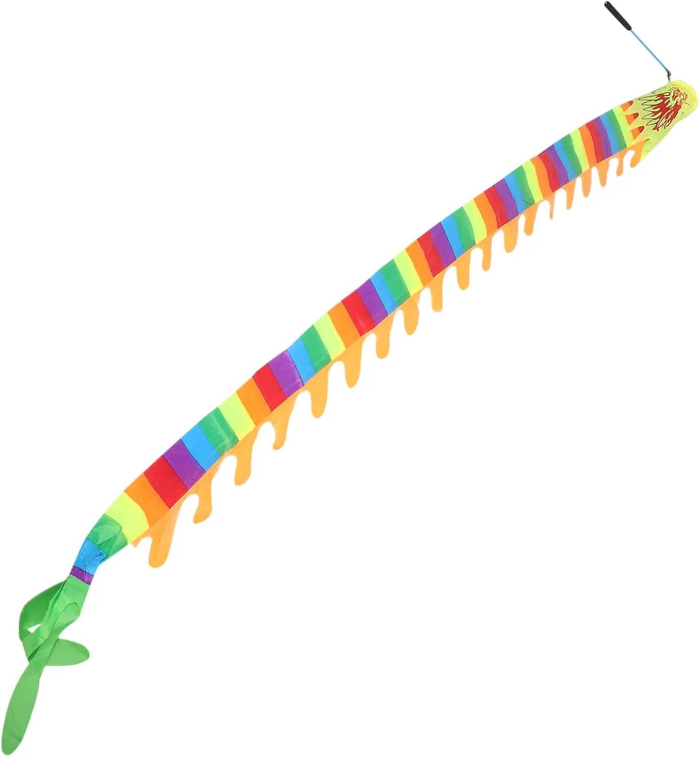 Wear Resistant Streamer for Festivals Interactive Play volatile slothful compulsory geological and Creative Expression Fun Dragon Ribbon with Handstick for Engaging Activity and Physical Development BESTonZON Ribbon Colorful 