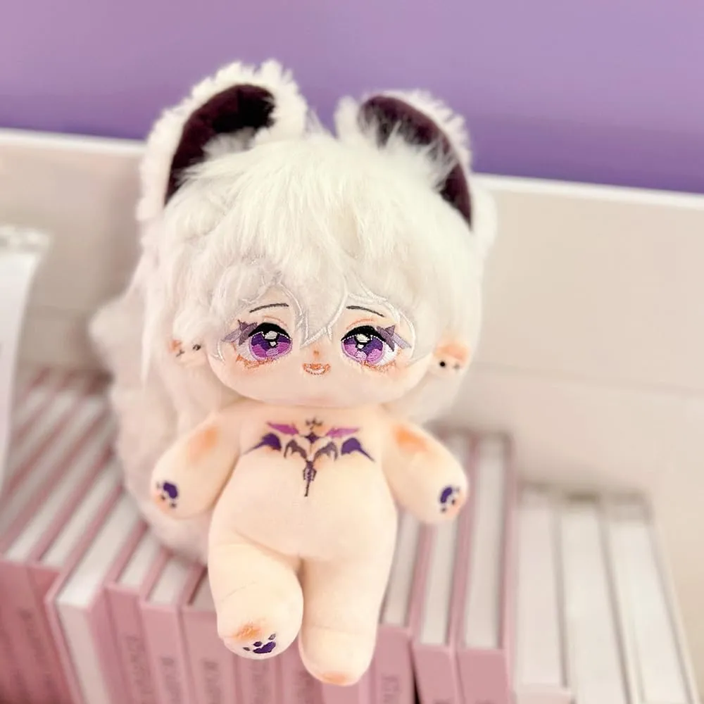 Wearable Clothing (1-Without Skeleton) niannyyhouse Rabbit Ears Boy mighty Stuffed Body Tail 20cm Plush Doll 