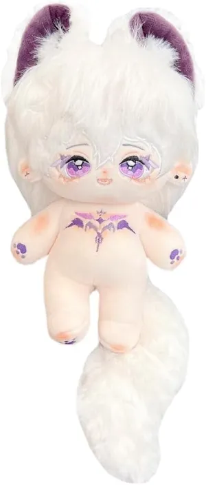 Wearable Clothing (1-Without Skeleton) niannyyhouse Rabbit Ears Boy mighty Stuffed Body Tail 20cm Plush Doll 