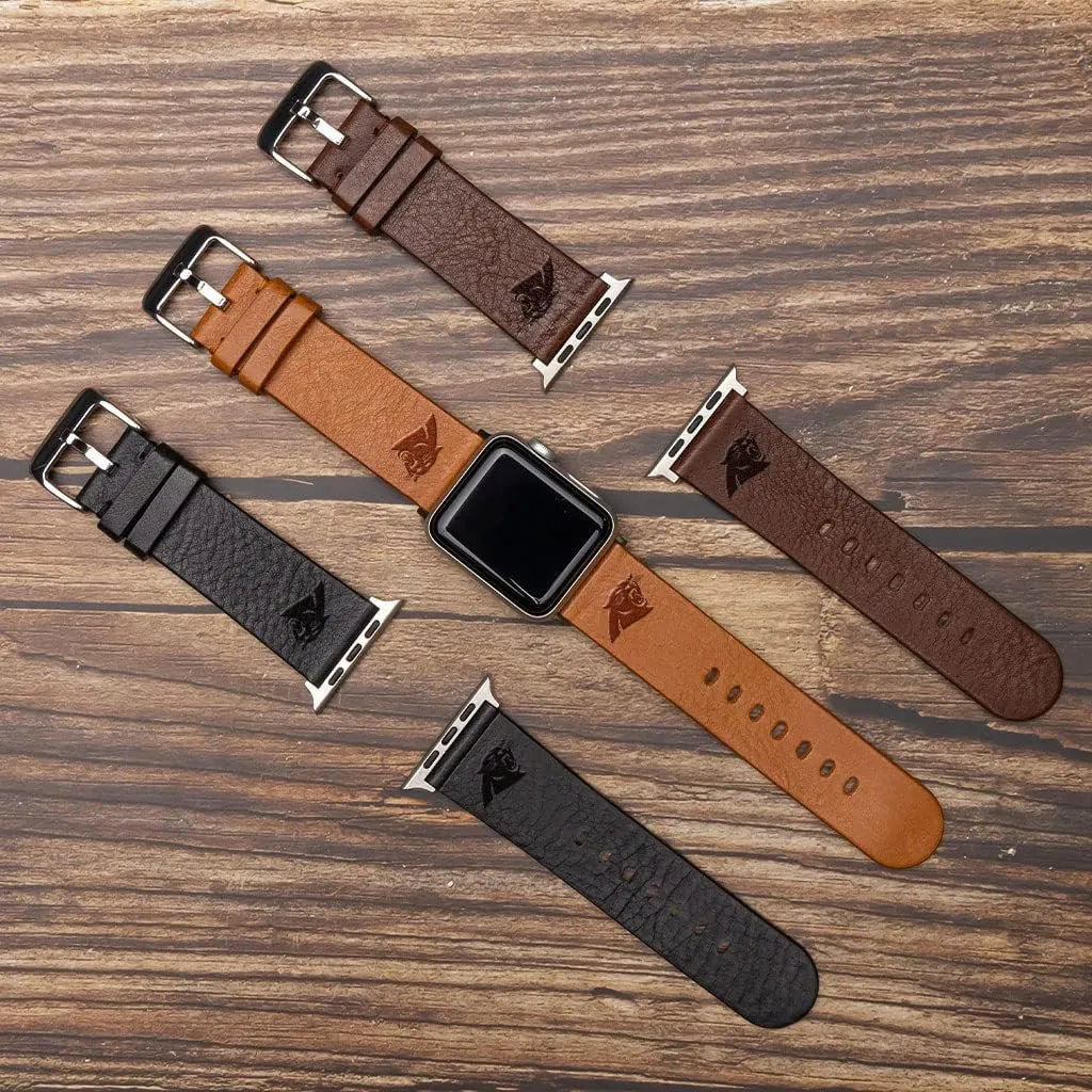 with Apple boot Watch Game Time Carolina Panthers Premium Leather Watch Band Compatible 