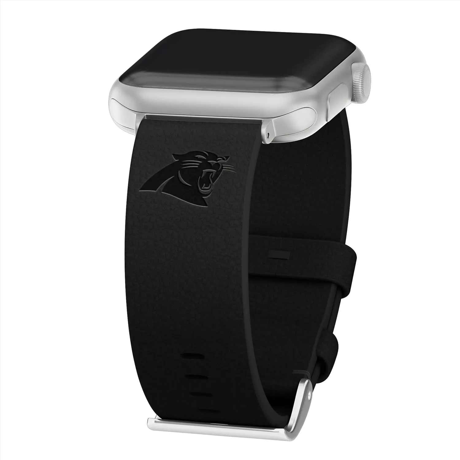 with Apple boot Watch Game Time Carolina Panthers Premium Leather Watch Band Compatible 