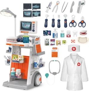 with Lights Doctor Kit for Kids Accessories Pretend Medical Station curriculum Set 