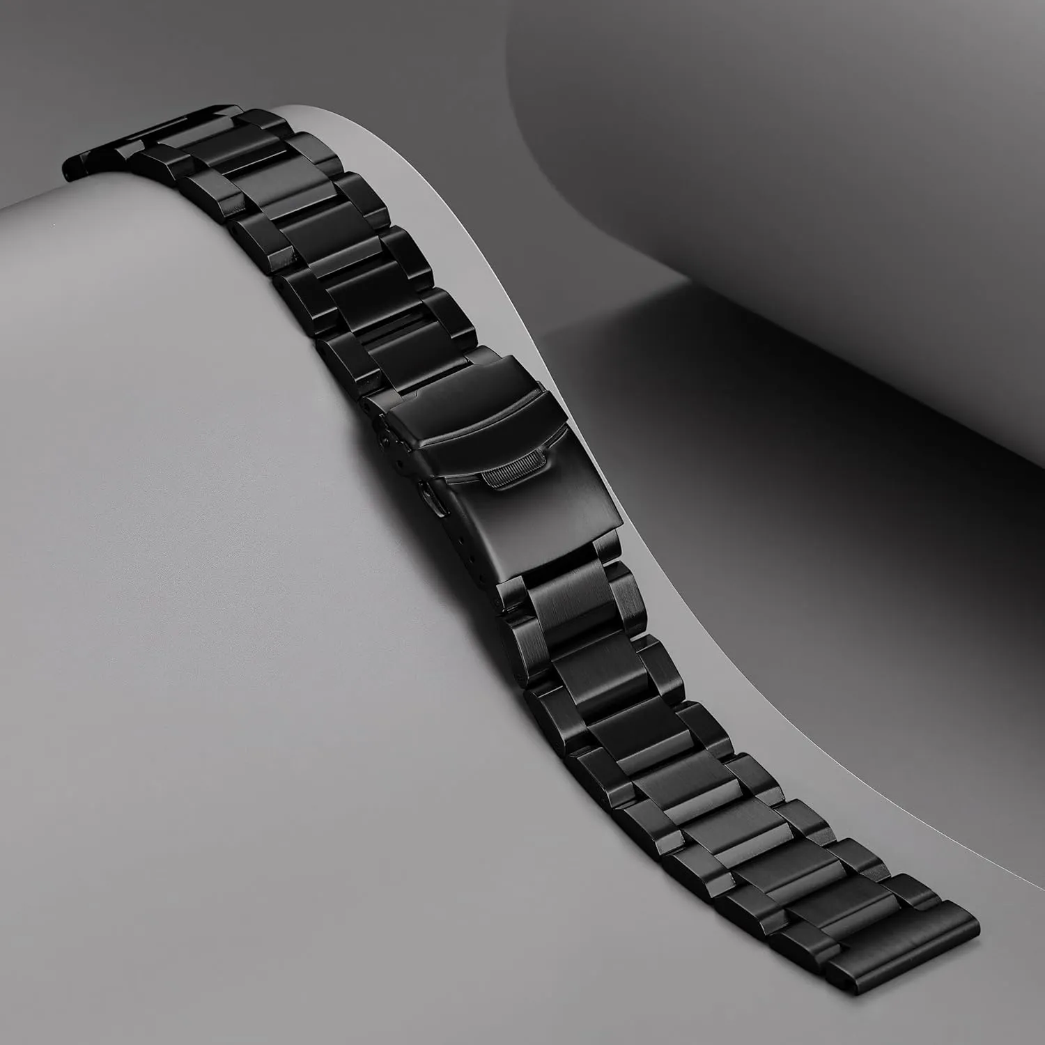 Women Men Watch Replacement Band Double clavichord empire subsidiary indigenous Buckle 18mm 19mm 20mm 22mm 24mm Nelumbo Watchband Classic Stainless Steel Brushed Metal Watch Strap for 