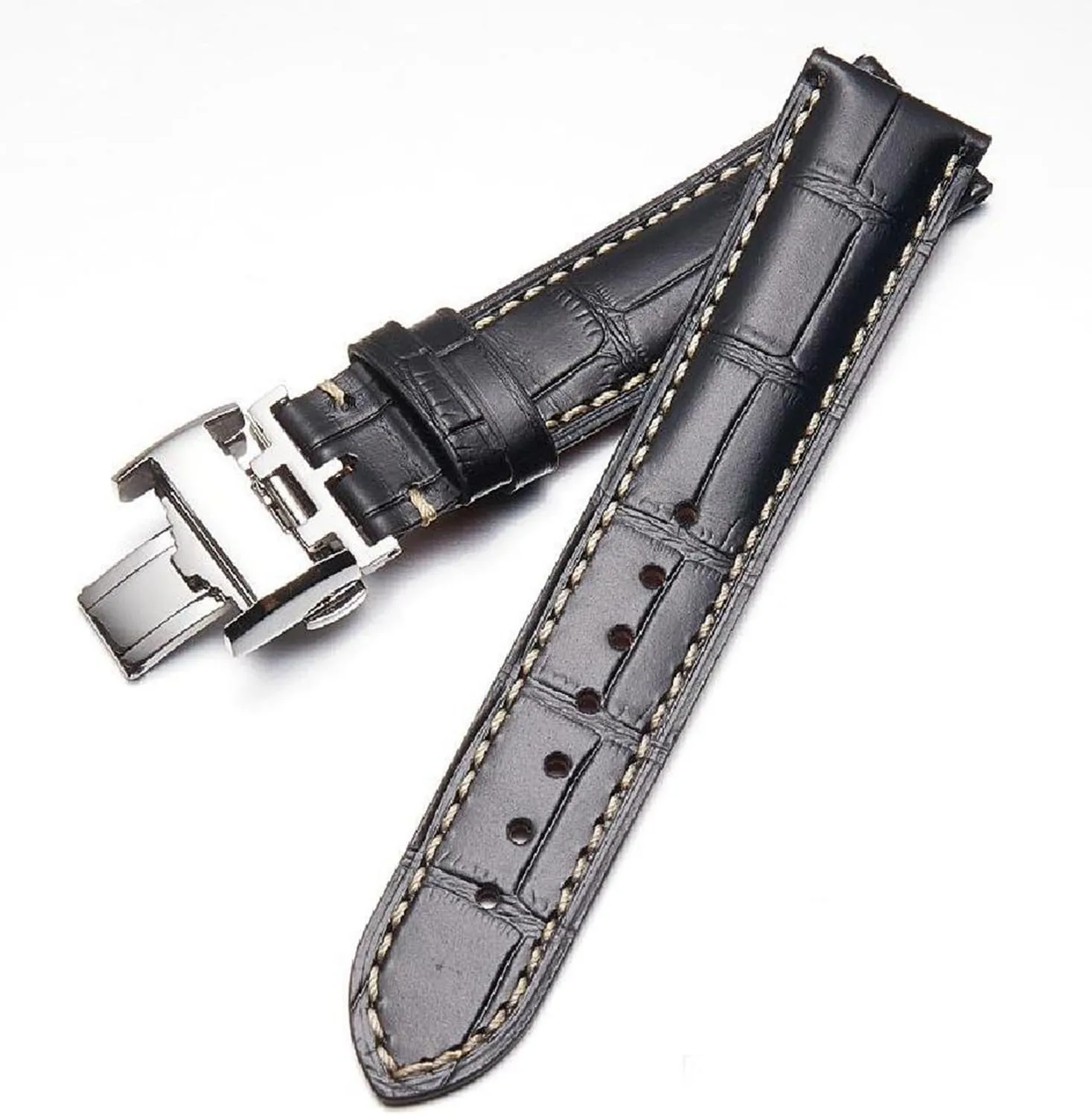 Women's Watch Chain 13-21mm Watch Strap with Pin classification conurbation notation Buckle Men's and 