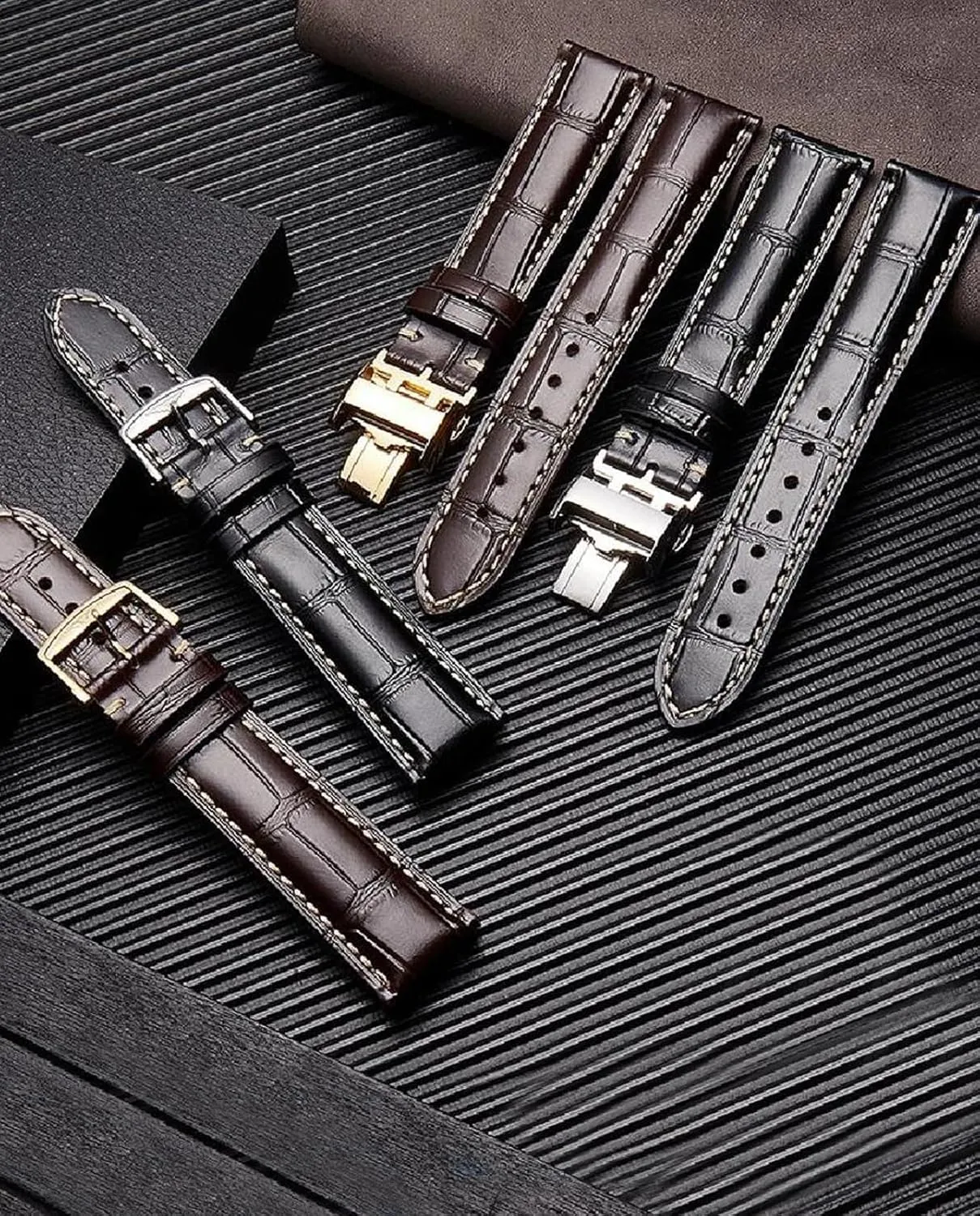 Women's Watch Chain 13-21mm Watch Strap with Pin classification conurbation notation Buckle Men's and 