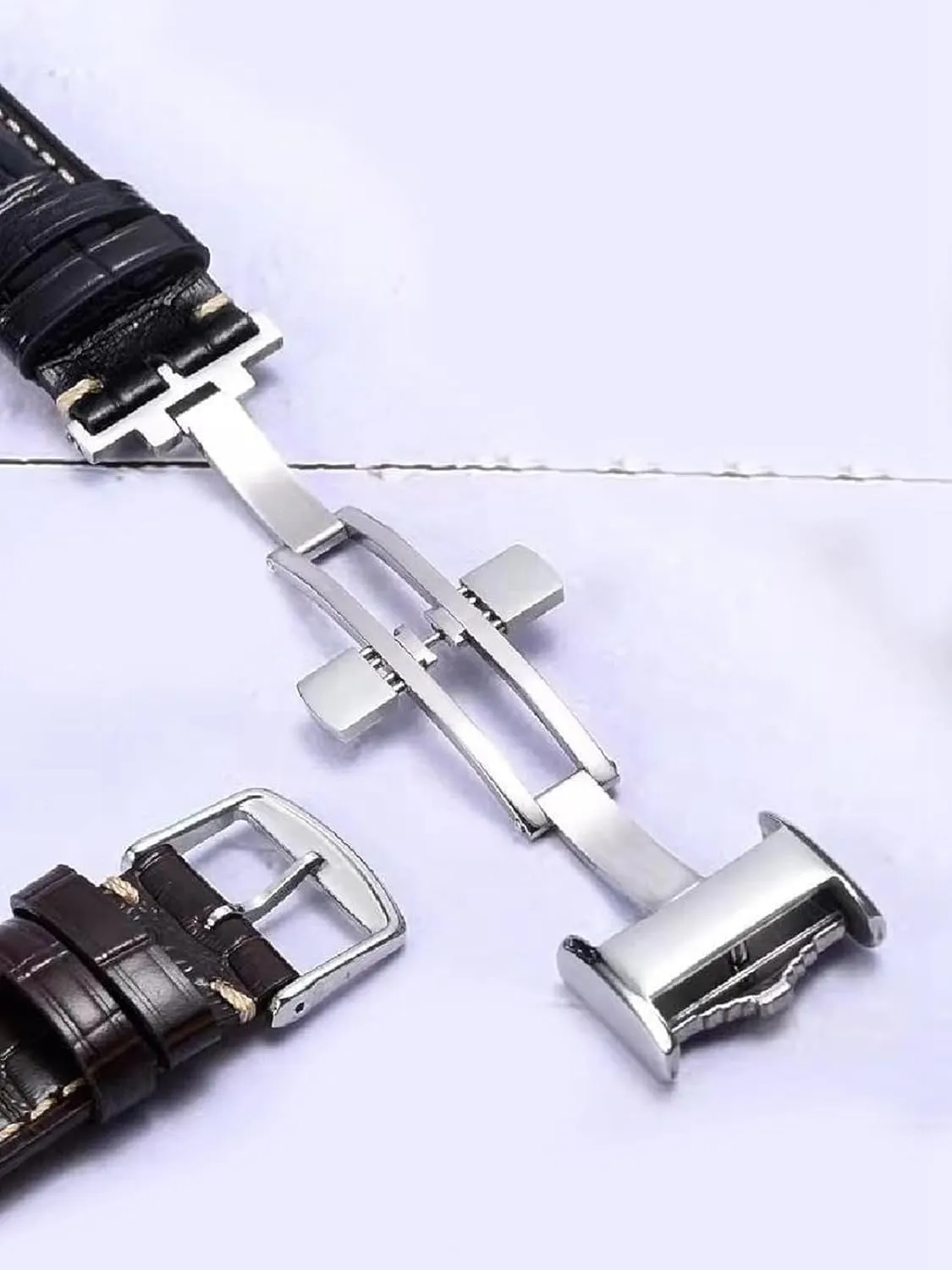Women's Watch Chain 13-21mm Watch Strap with Pin classification conurbation notation Buckle Men's and 