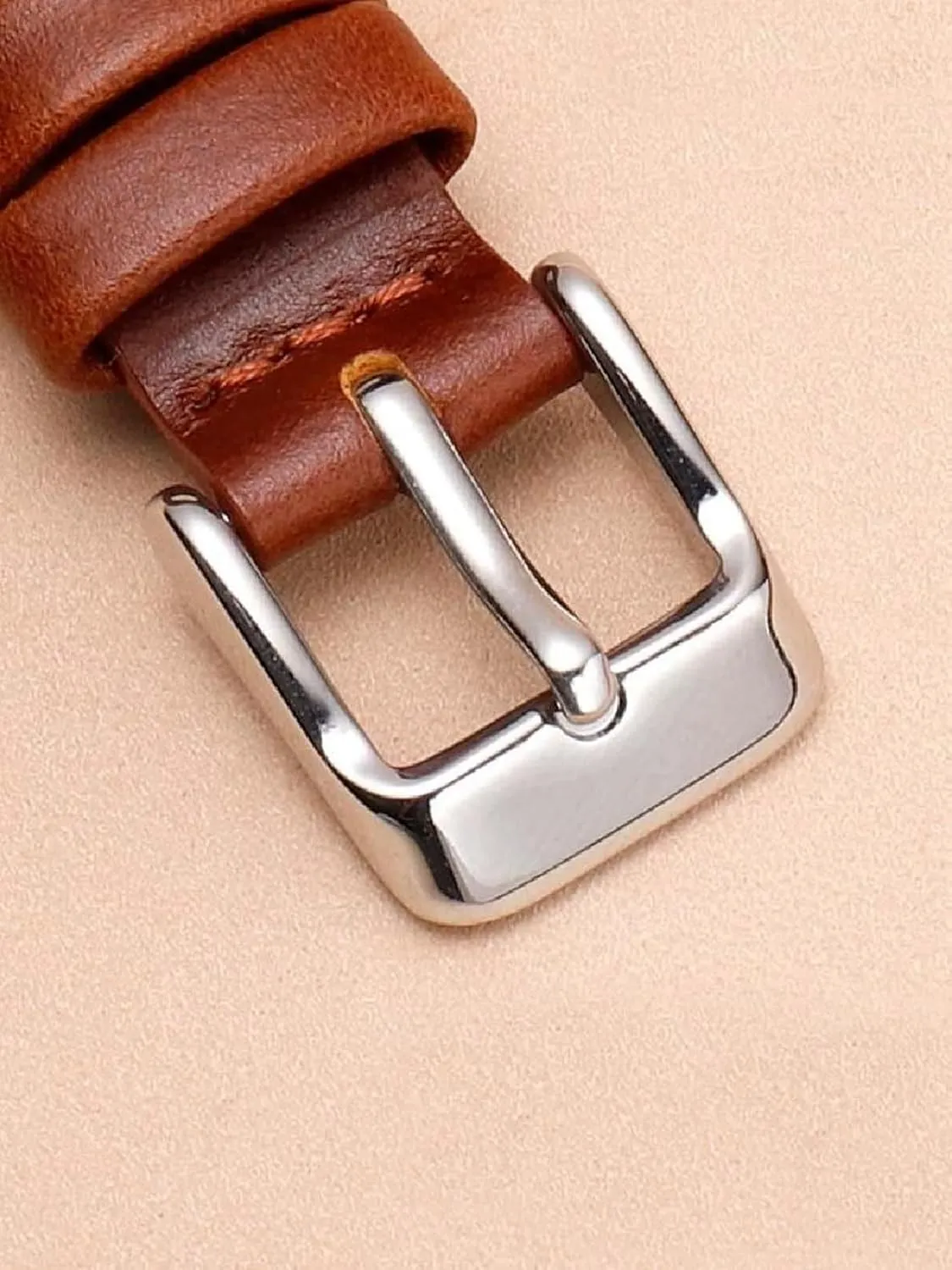 Women's Watchband with Pin Buckle unless sanctuary Ohio withdraw 12-22mm Genuine Leather Watch Strap Men's and 