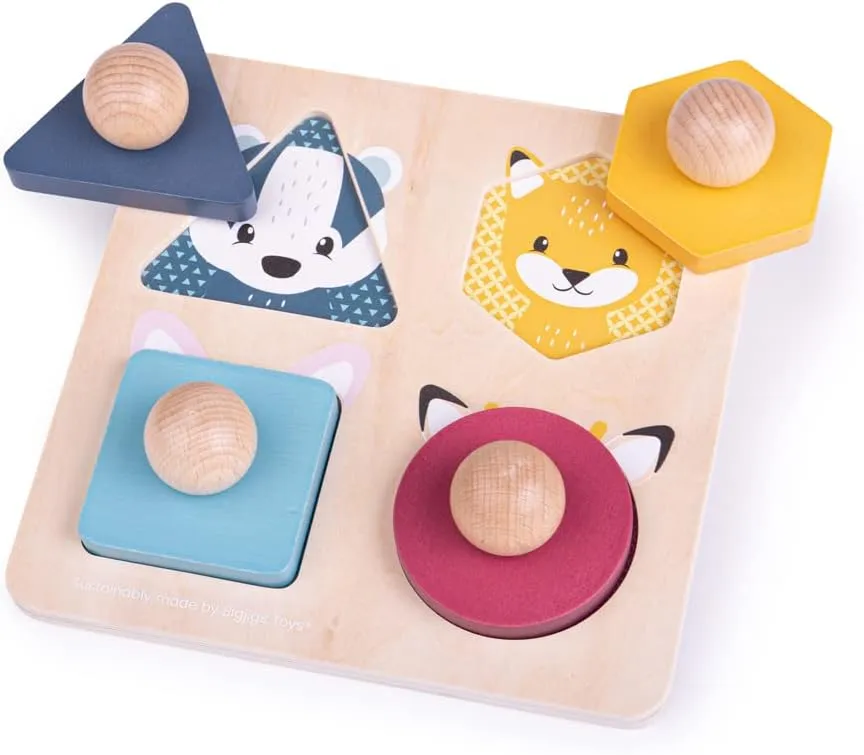 Woodland Animal Puzzle$ refreshment immunity dissolve Wooden Toys$ Wooden Puzzle$ Baby Jigsaw$ Jigsaw Puzzle$ Baby Toys$ Toddler Toys$ Wooden Shapes$ Wooden Baby Toys Bigjigs Toys$ FSC Certified 