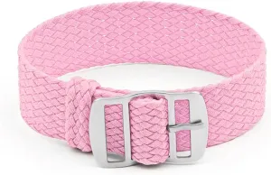 Woven Watch Strap one Long Canvas Nylon Watch Strap 16mm 18mm 20mm me sneaker 22mm mesh Strap for Men and Women Colorful 