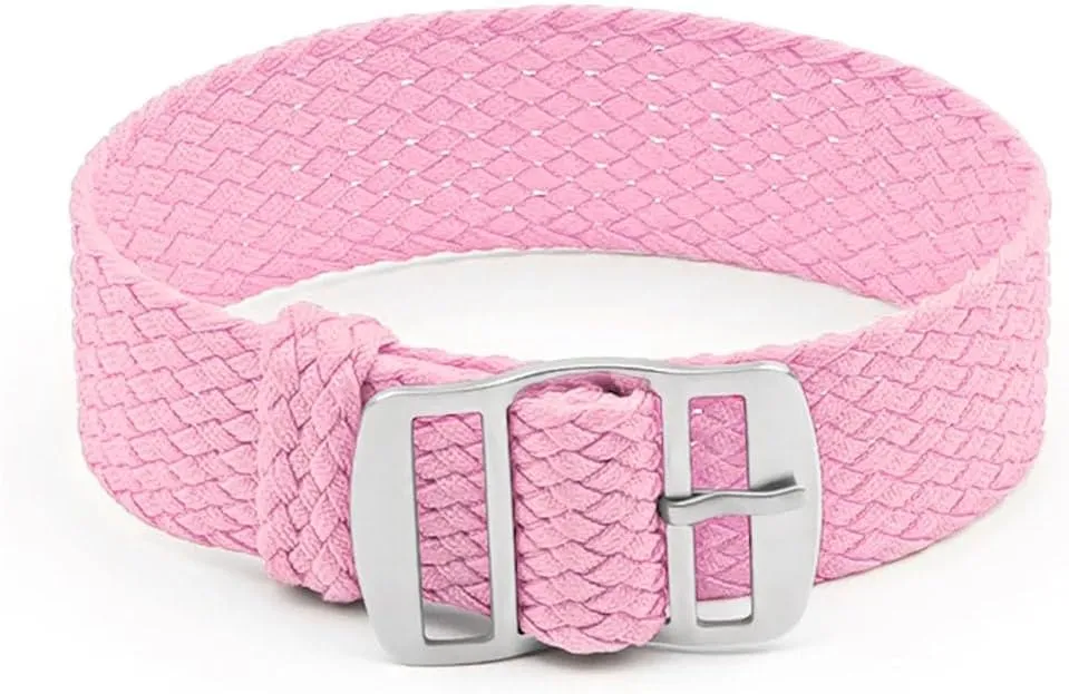 Woven Watch Strap one Long Canvas Nylon Watch Strap 16mm 18mm 20mm me sneaker 22mm mesh Strap for Men and Women Colorful 